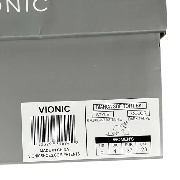 VIONIC | Bianca Suede Sandal Size 6 - Picture 8 of 10